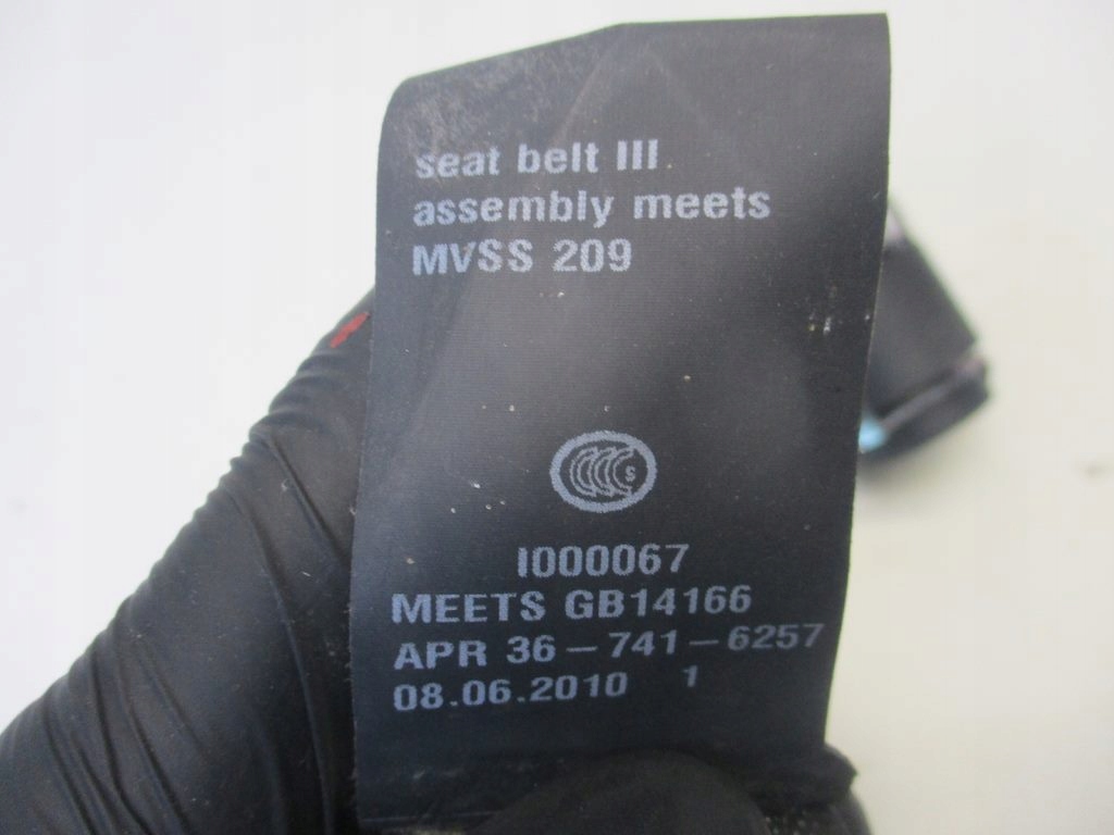 фото №6, Pas безопасности левый задняя opel astra iv j