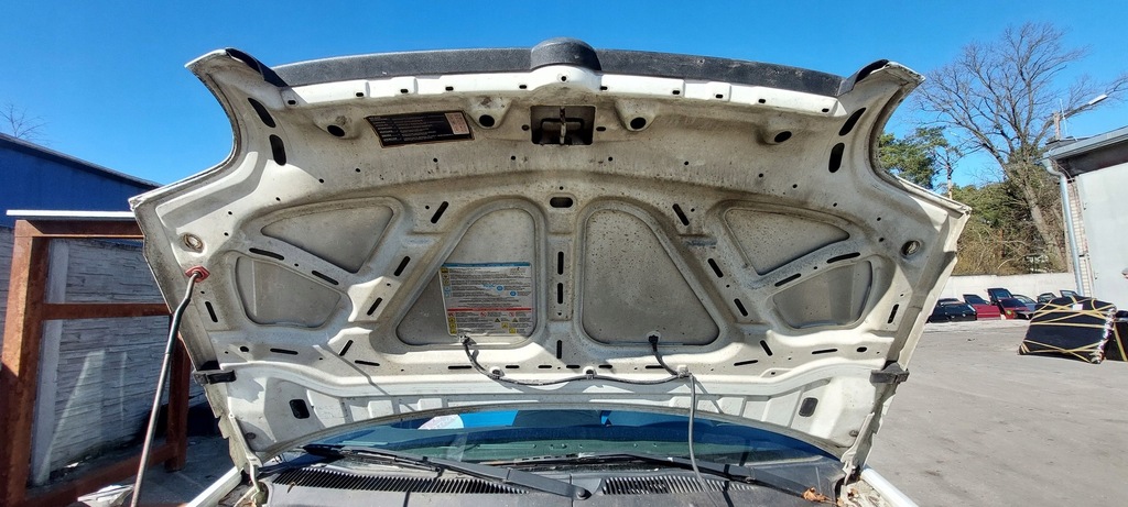 фото №9, Fiat doblo i 00- капот крышка двигателя с решётка