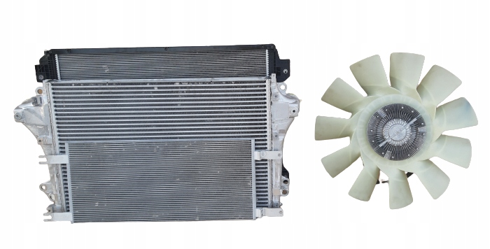 фото №1, Scania r s комплект радіатор вентилятор visco