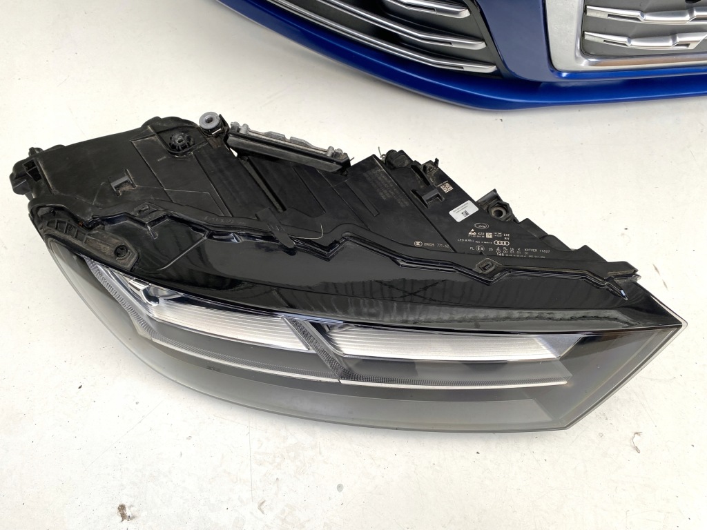 Audi sq7 4m 2017- бампер капот фари matrix крила ly5q 135098 km Київ