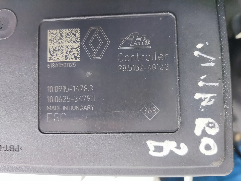 фото №7, Насос блок управления abs trafic iii vivaro b 476601418r 93459794 2014-2019