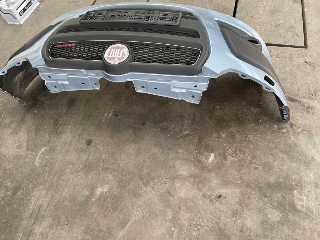 фото №6, Fiat doblo ii бампер передний цвет 448 омыватель