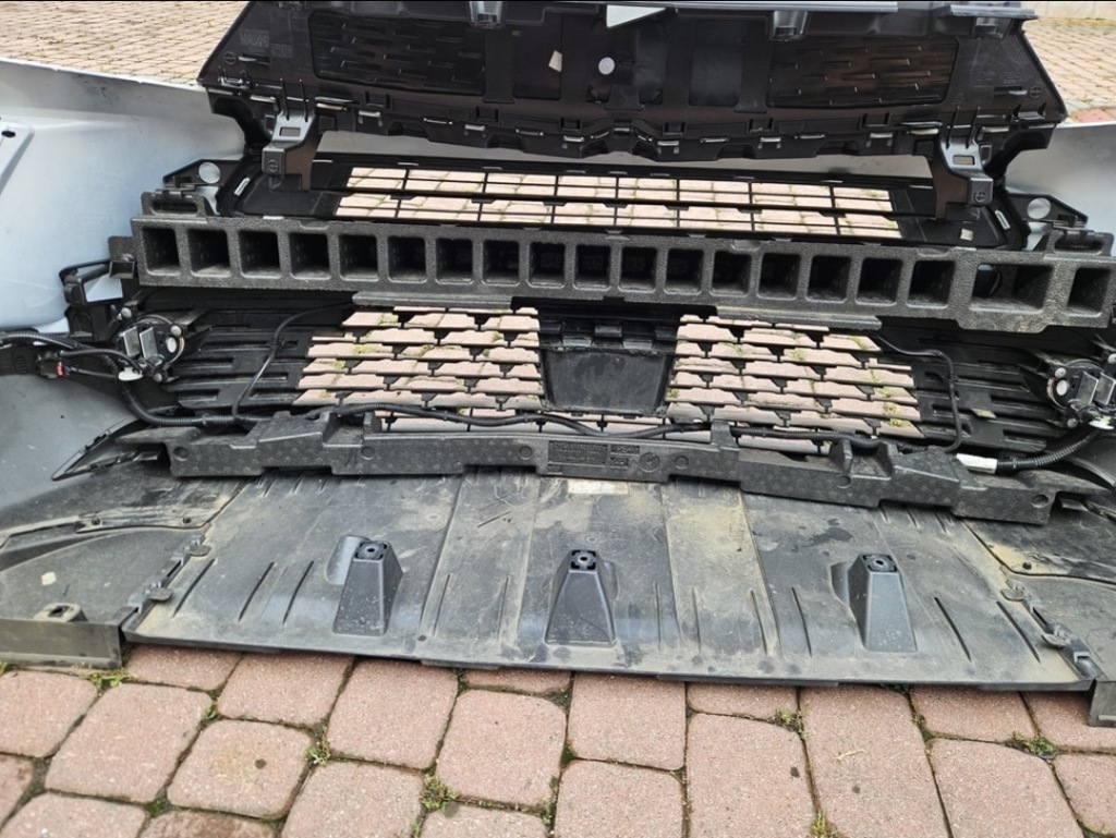 фото №7, Бампер перед передній kompletny решітка радіатора білий ewp ідеальний стан opel mokka b ii