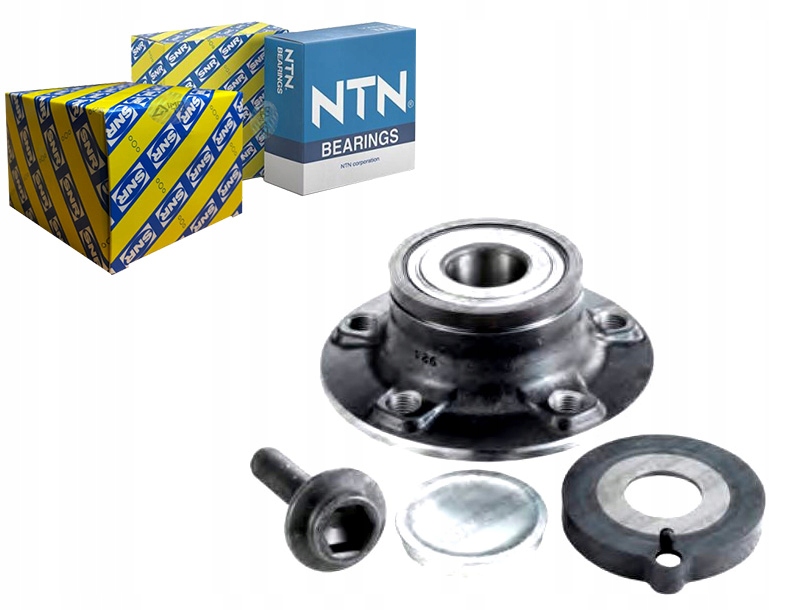 фото №1, Snr набір підшипник колеса з ступиця audi a4 a5 a6 1.8