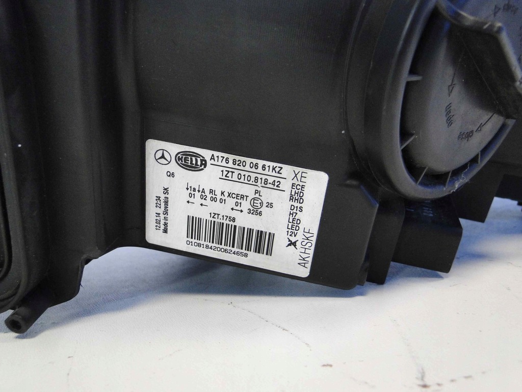 фото №15, Mercedes a klasa w176 176 лампа правая ксенон ils