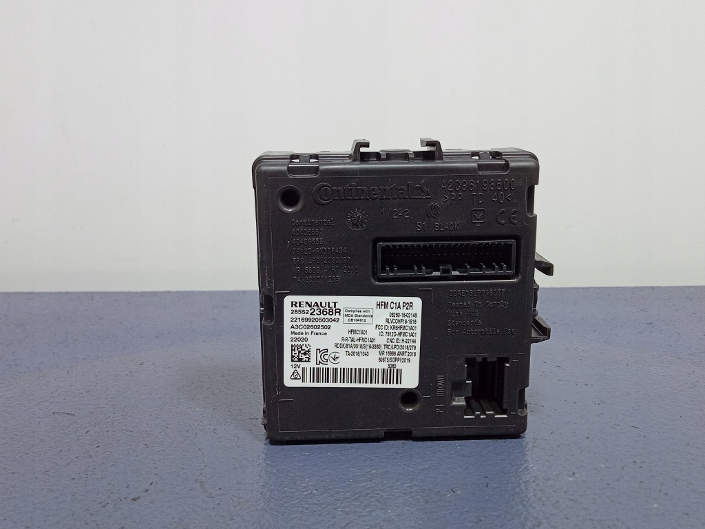 фото №1, Renault clio v модуль блок управления 285s22368r