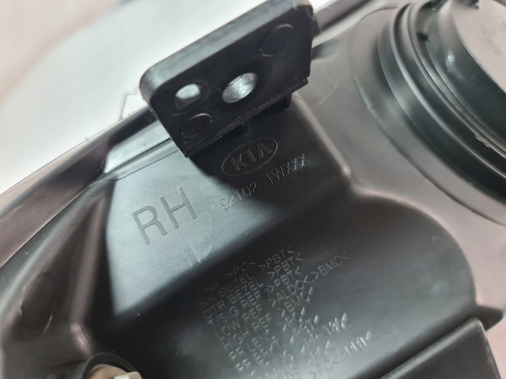 фото №12, Kia rio iii фара правий перед лампа права передня 92102-1wxxx