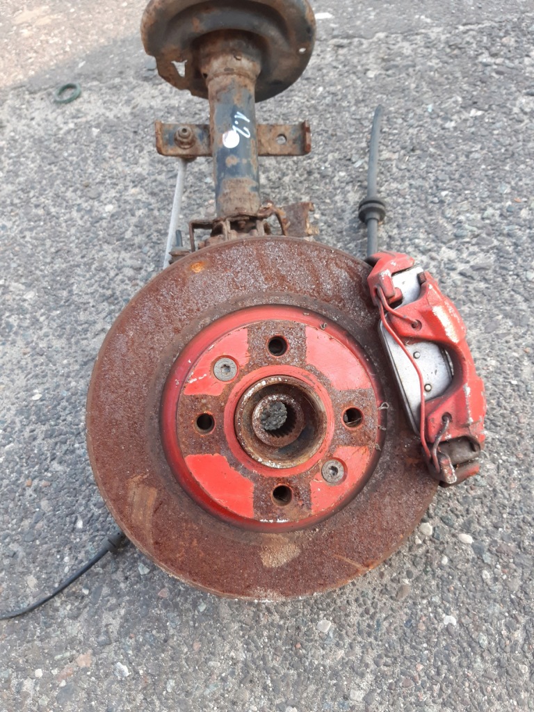 фото №3, Амортизационная стойка поворотный кулак правый clio iv 1.2