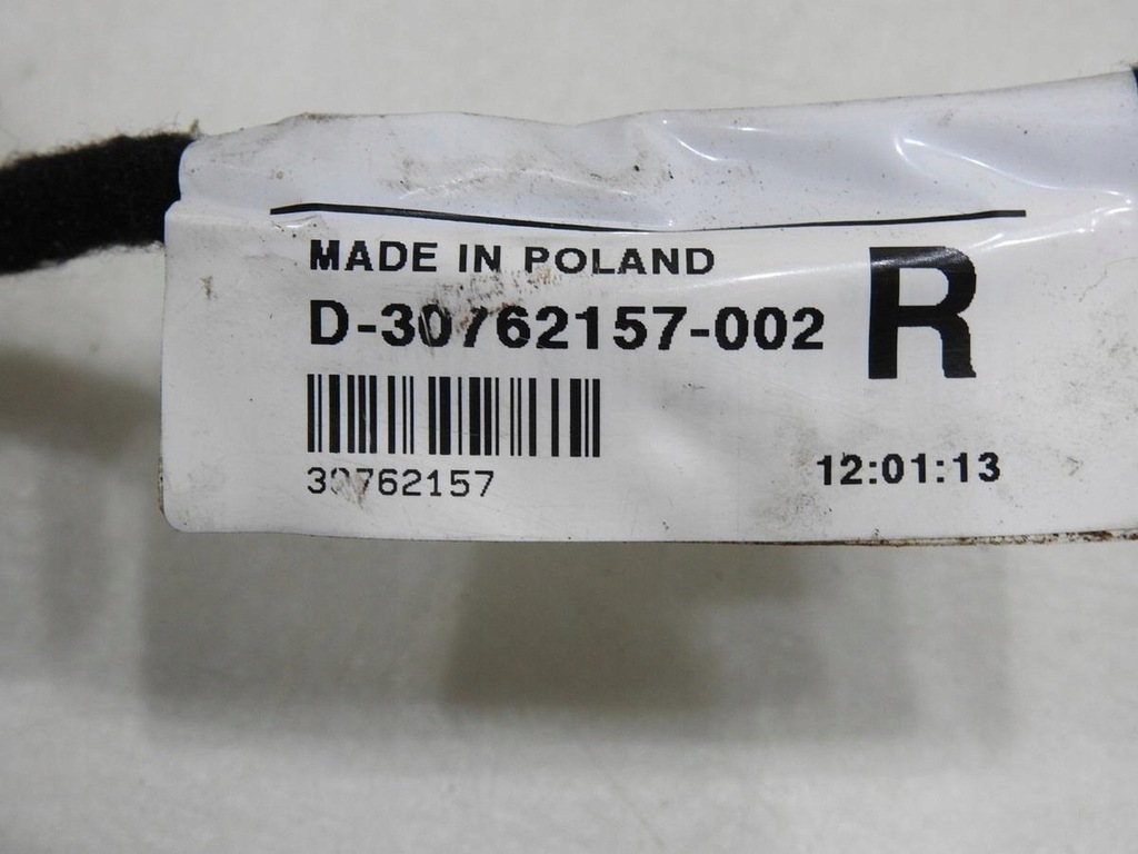 фото №9, Жгут электропроводка дверь правый перед s60 i lift