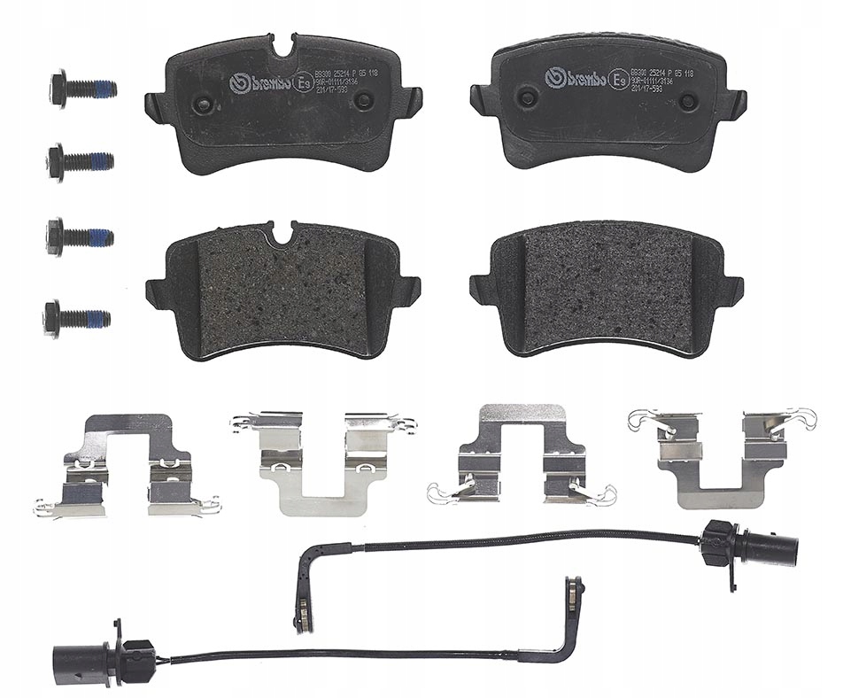 Купити Гальмівні колодки гальмівний. audi a6 11- задні