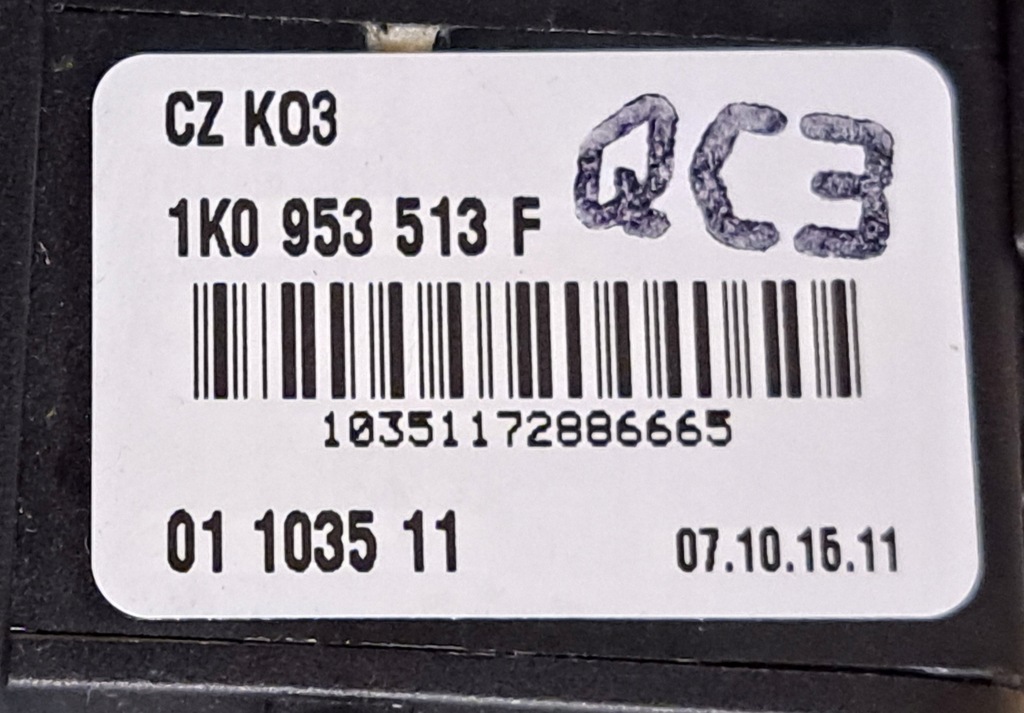 фото №6, Vw touran i перемикач комбінований 1k0953503cp