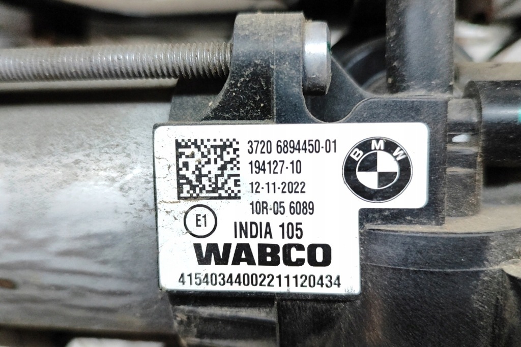 фото №8, Компресор підвіска пневматичний bmw i4 g26 m50 6894450 електричний 400