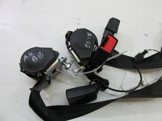 фото №3, Pas безопасности замок комплект задняя audi a4 b8