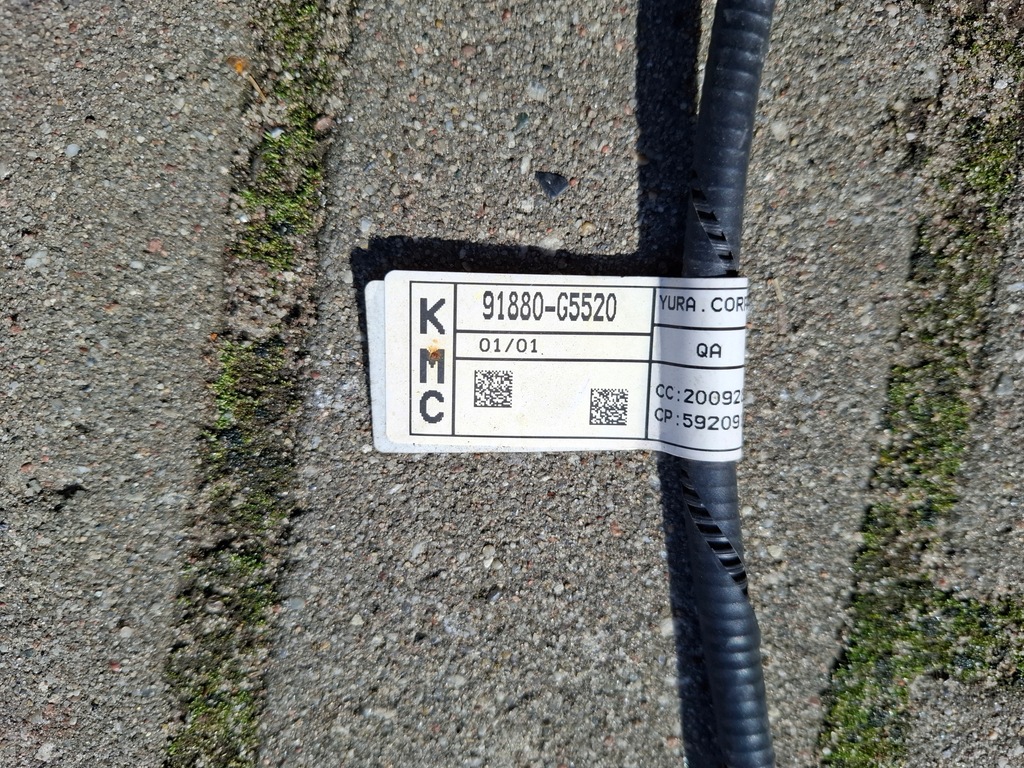 фото №8, Джгут instalacia бампера задня датчика паркування kia оригінальний номер 91880-g5520