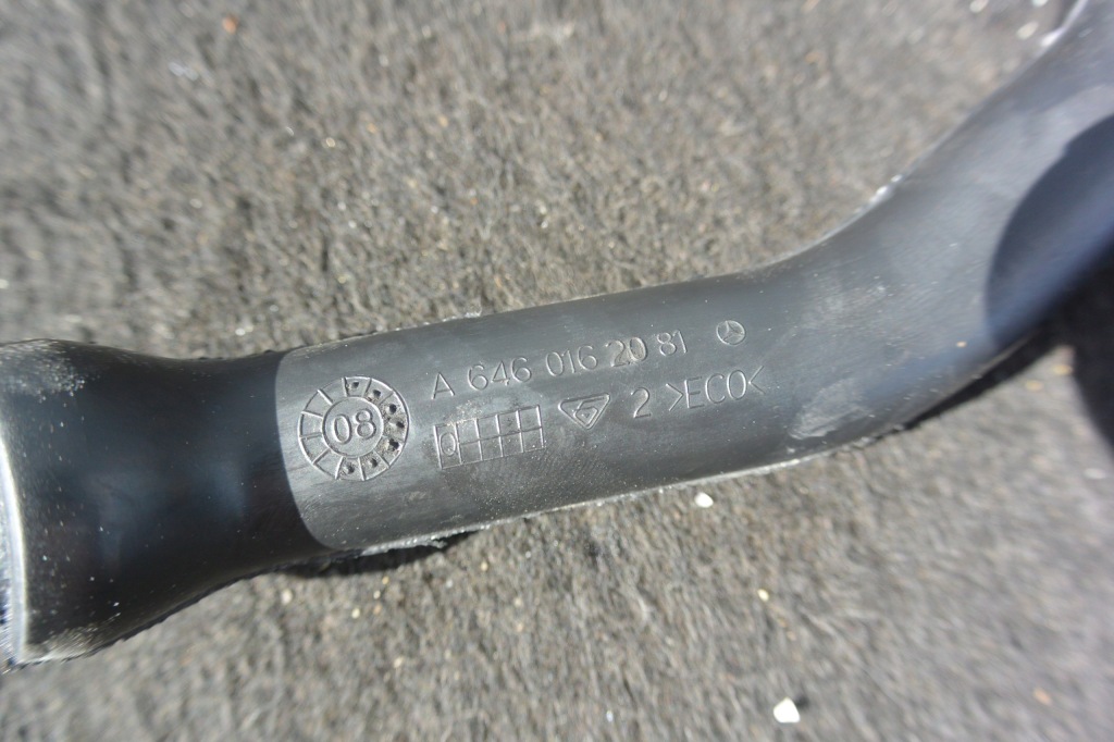 фото №4, Шланг трубка пабтрубок  воздуха om646 mercedes w204