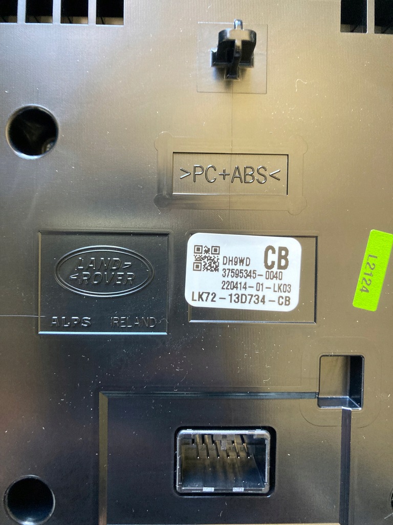 фото №8, Evoque ii панель кондиционера радио lk72-13d734-cb