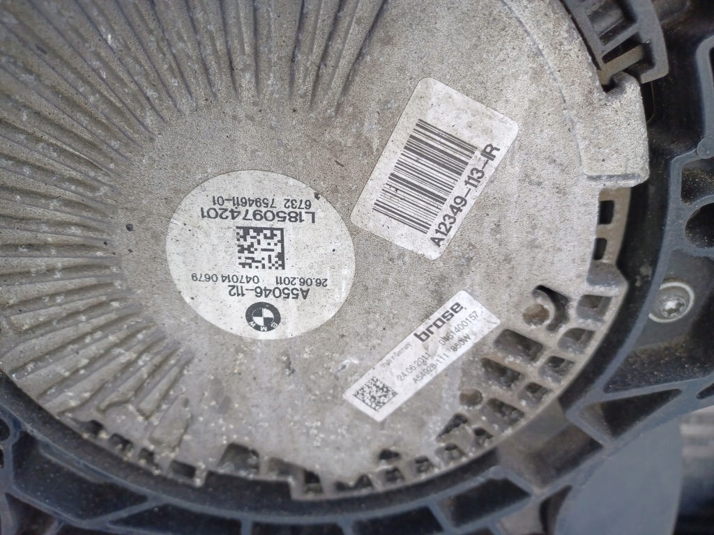 Радиатор комплект вентилятор 8509174 bmw f10 f11 3.0d корпус woda кондиционер с Разборки