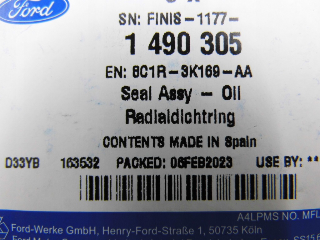 фото №3, Сальник полуось передней ford transit /custom