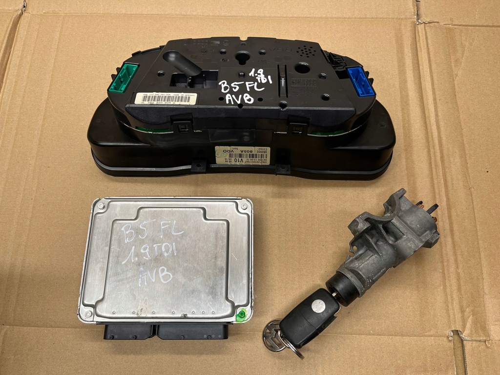 фото №6, Vw passat 1.9 tdi lift набір стартовий 038906019ek