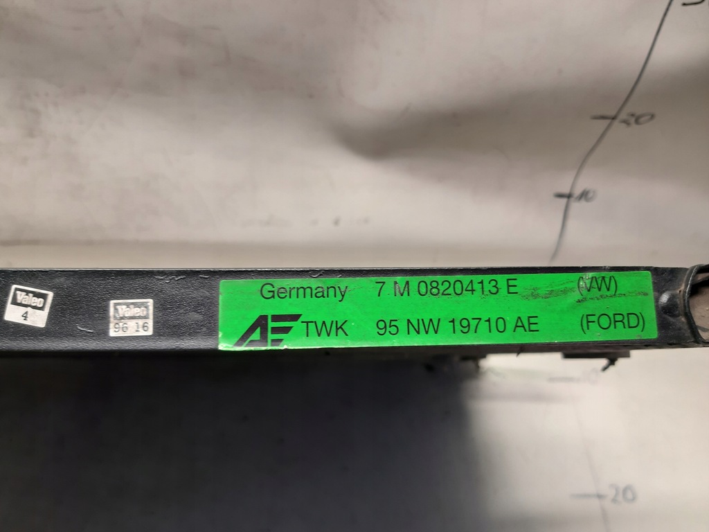 фото №7, Радіатор кондиціонера vw sharan i 1.9tdi