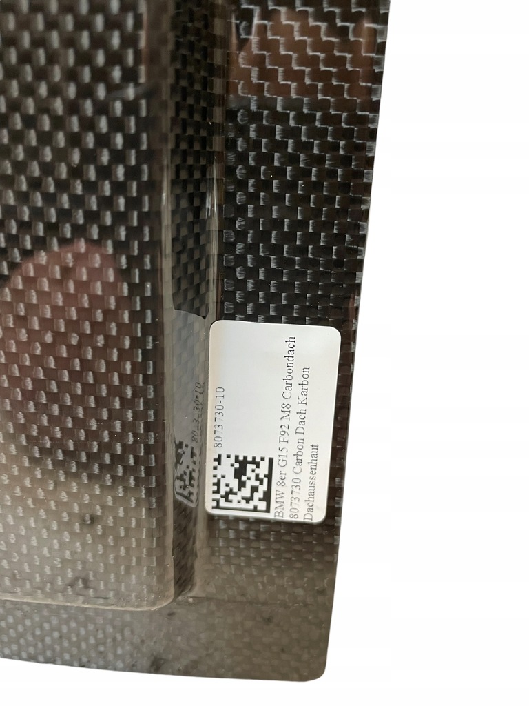 фото №6, Крыша карбон накладка карбон bmw 8 g15 m8 f92 новый