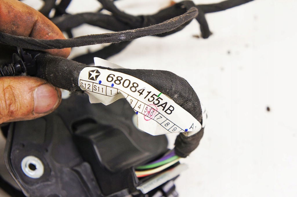 фото №5, Lo292 lancia thema ii джгут двері правий задня