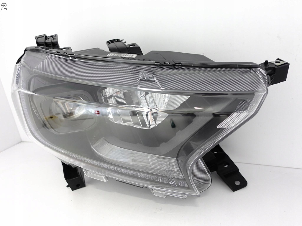 фото №3, Ford ranger v 5 lift raptor 19-22 лампа full led правая тонированная black eu