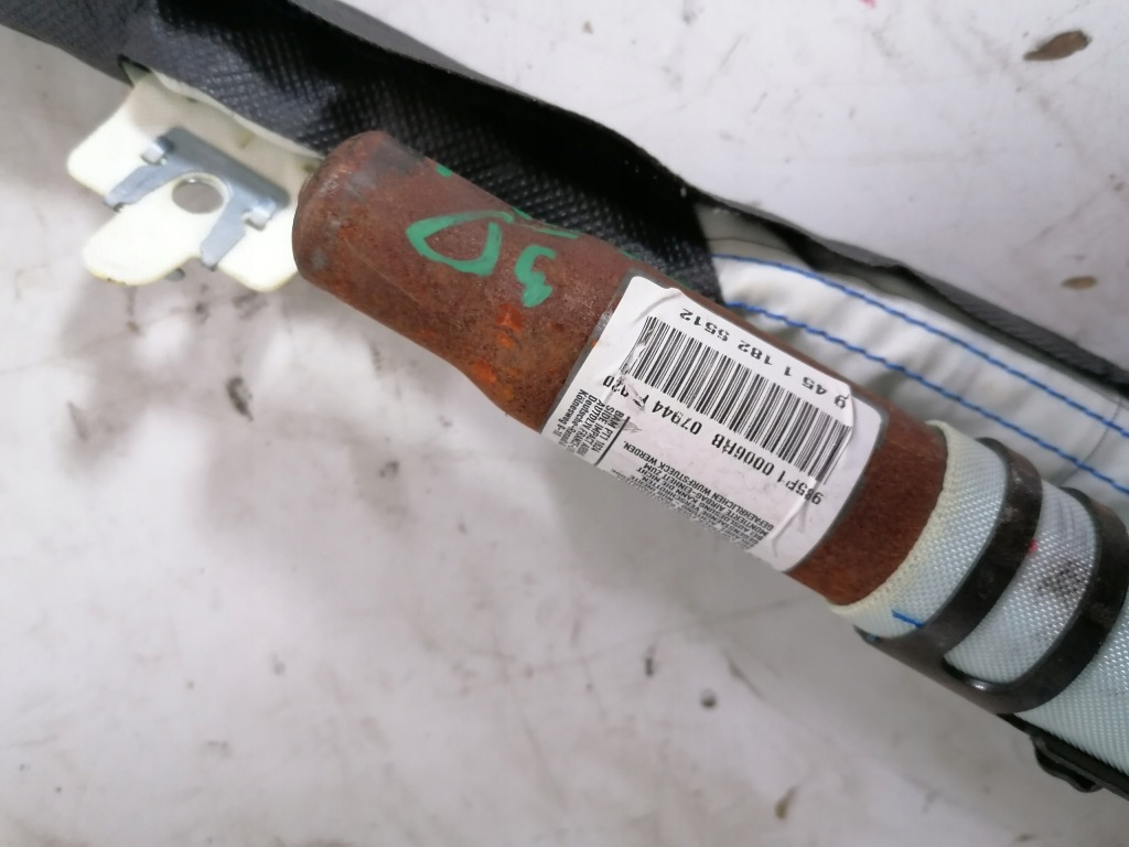 фото №3, Шторка безпеки подушка безпеки ліва renault megane rs iii coupe