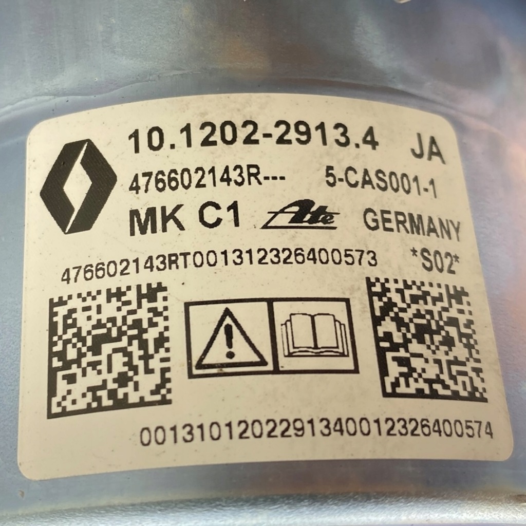 фото №13, Nowe оригинальный номер усилитель тормозов серво тормозные насос renault master iv 476602143r