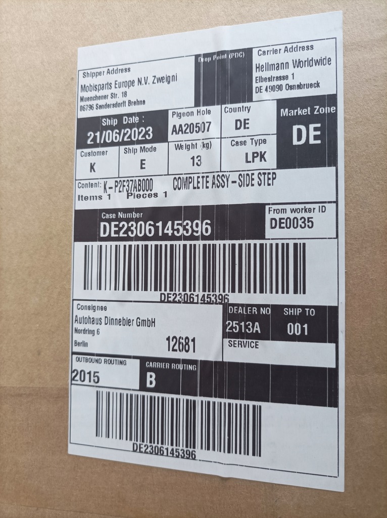 фото №11, Kia sorento порог подножка боковой правый 20-23