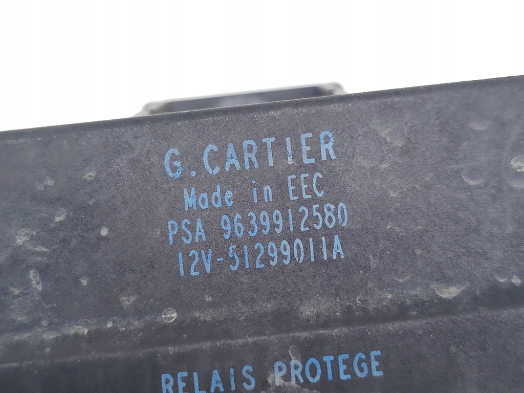 фото №7, Peugeot expert реле / модуль системы отопления предварительного 1.9 d 70 2005