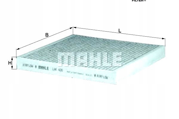 фото №10, Фільтр салонний knecht lak 430 lak430
