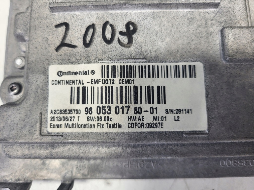 фото №9, Радіо навігація дисплей peugeot 208 i 9805301780