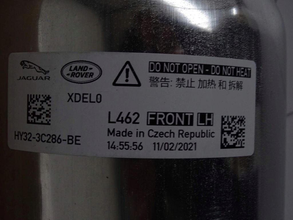 фото №4, Оригінальний пневмоподушка амортизатор lh discovery 5 v l462