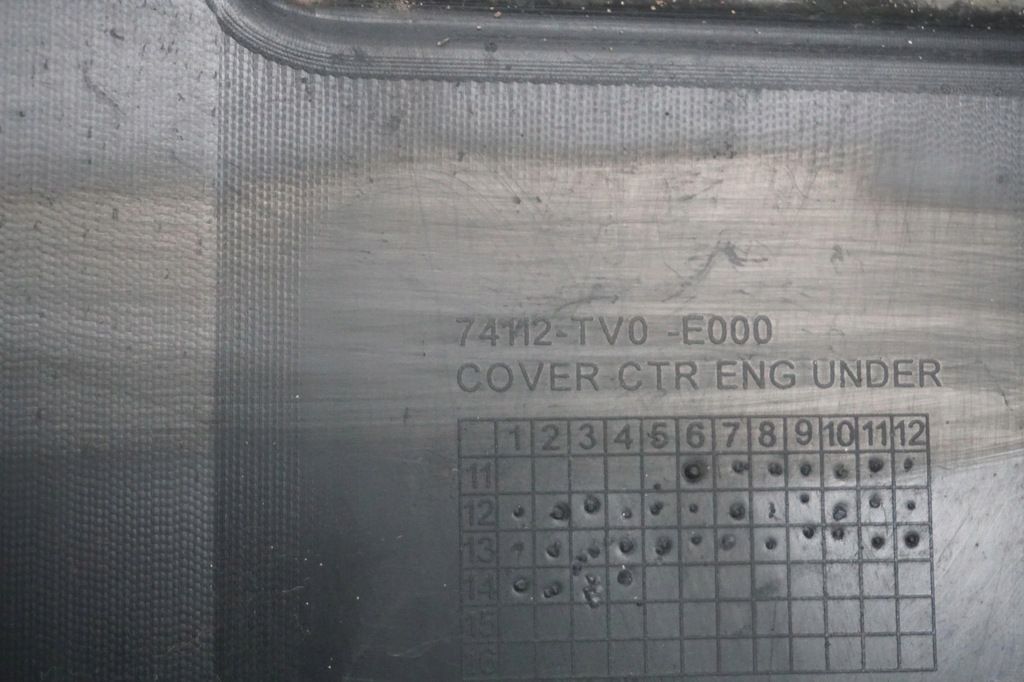 фото №11, Honda civic ix ufo защита нижняя двигателя 74112-tv0-e000 74113-tv0-e000