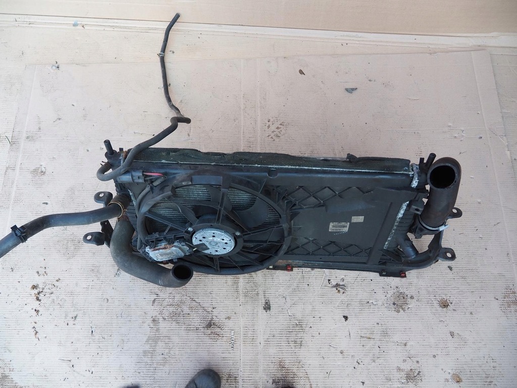 фото №8, Ford focus mk2 1.8tdci комплект радиатор вентилятор