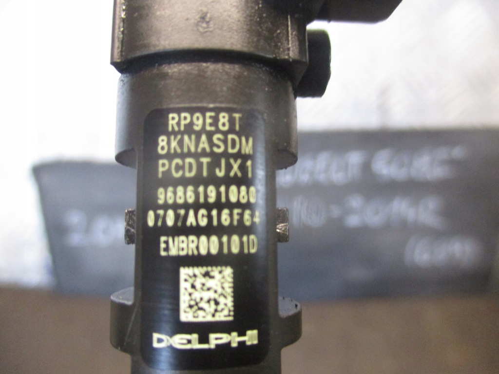 фото №10, Форсунки 9686191080 peugeot 508 i 10-14r.