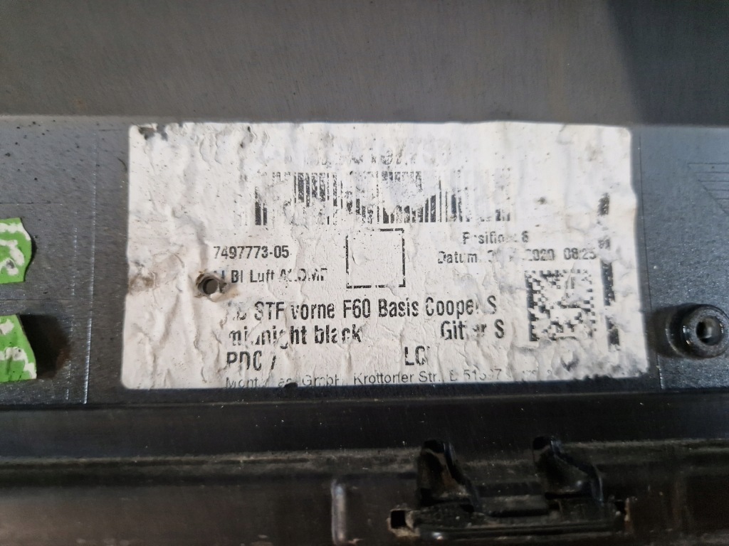 Mini cooper countryman f60 lift 2019- бампер передний перед 51119477039 Цена