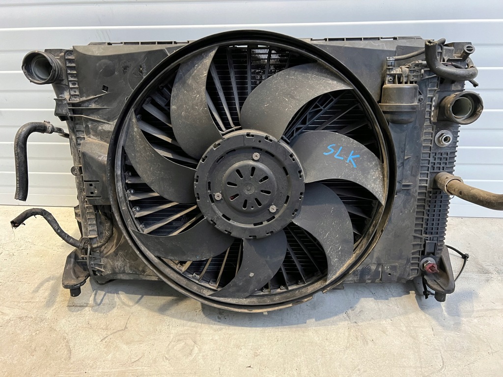 фото №8, Комплект радиатор радиатор mercedes slk w172