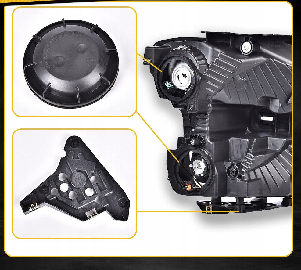 фото №8, Фары лампы перед хром ford f-150 15-17