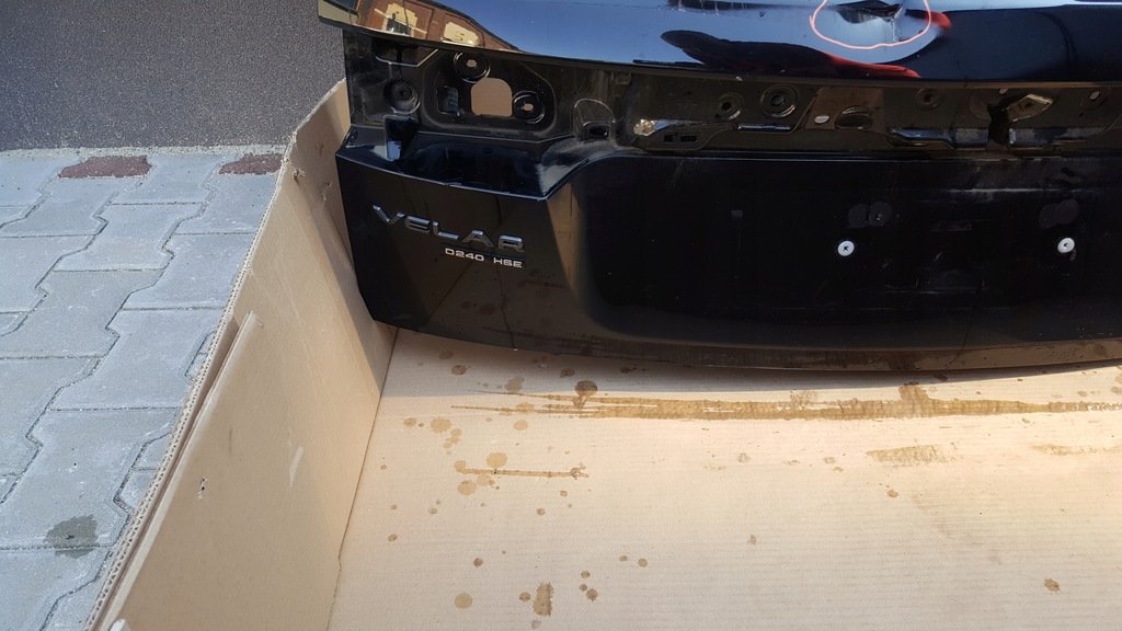 фото №3, Крышка багажника задняя задняя багажника range land rover velar