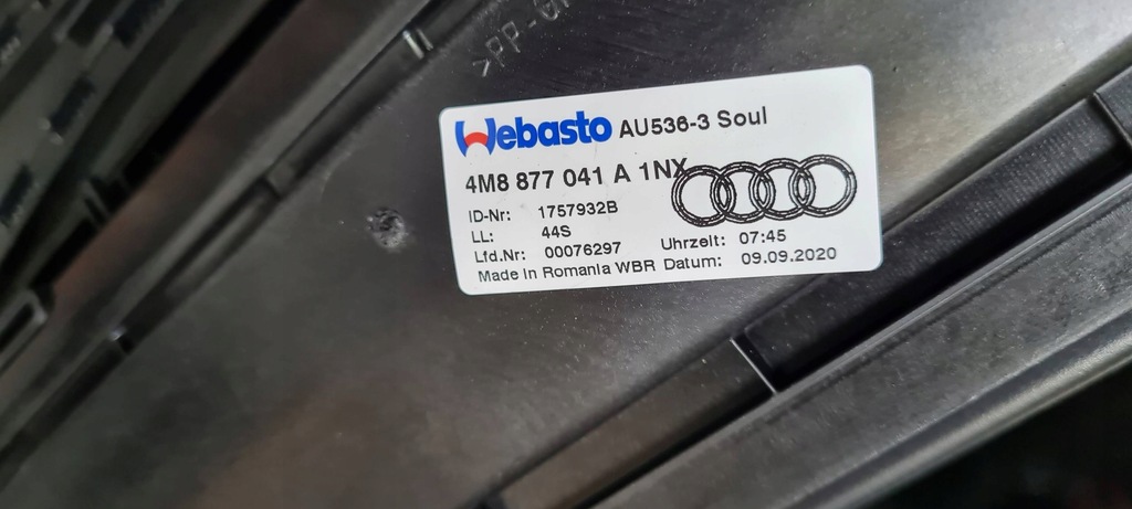 фото №14, Sq8 4m rsq8 q8 люк люк панорама заслінка sline 4m8877041a