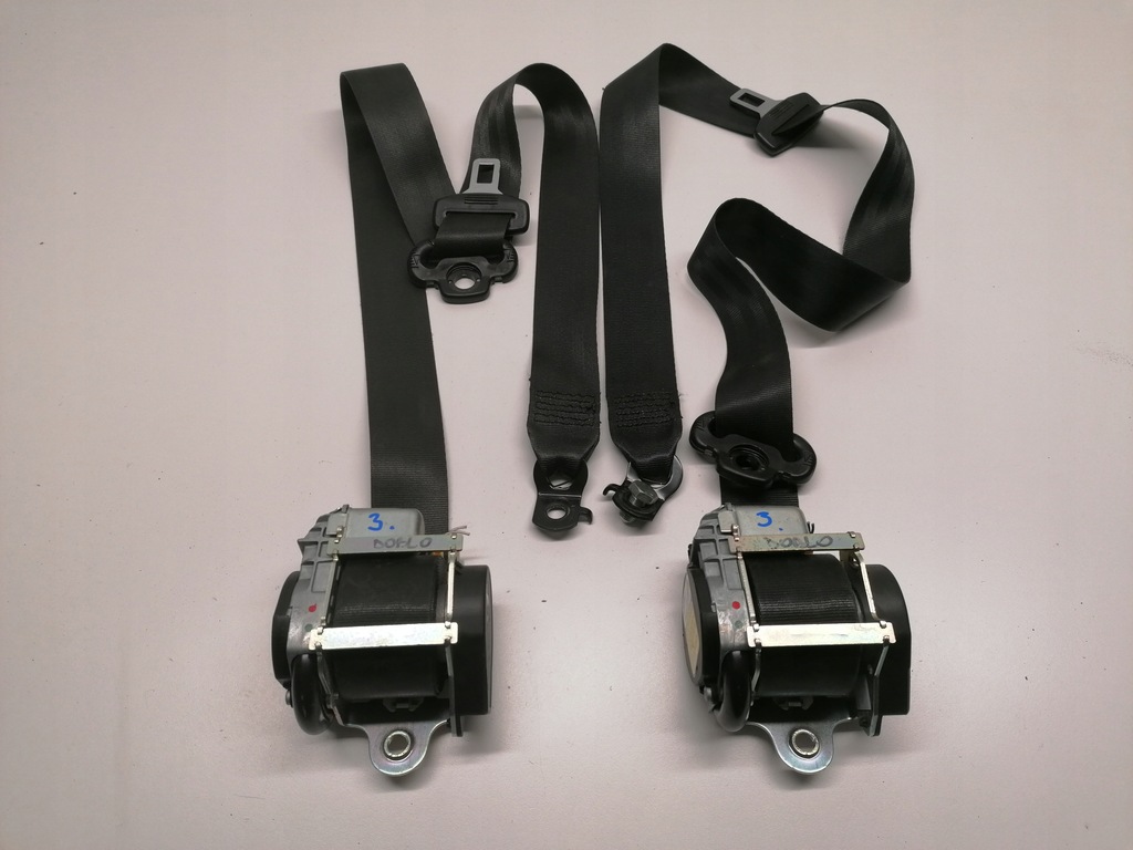 фото №1, Fiat doblo ii ремені безпеки перед оригінал seat ремені