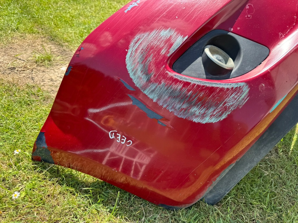 фото №8, Бампер передний kompletny противотуманные фары решётки kia ceed i 1 06-09 лак: hr