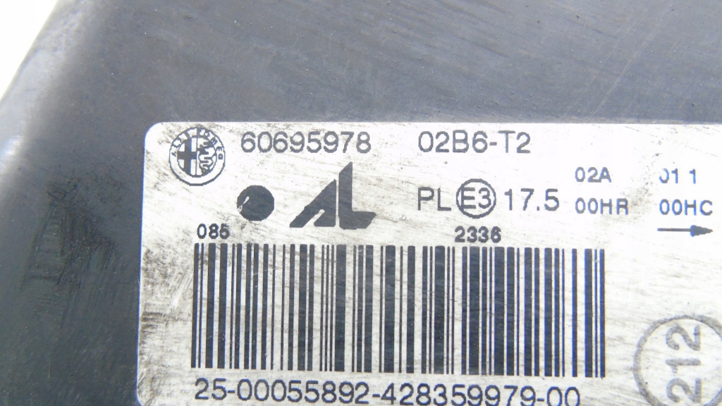 фото №6, Лампа левый перед левая alfa romeo brera 159 60695978