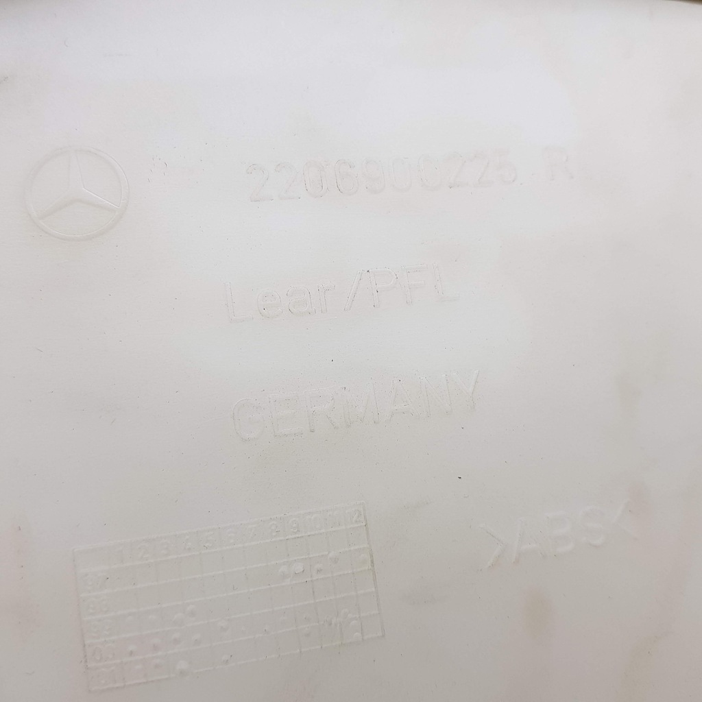 фото №3, Mercedes-benz оригинальный номер a2206906225