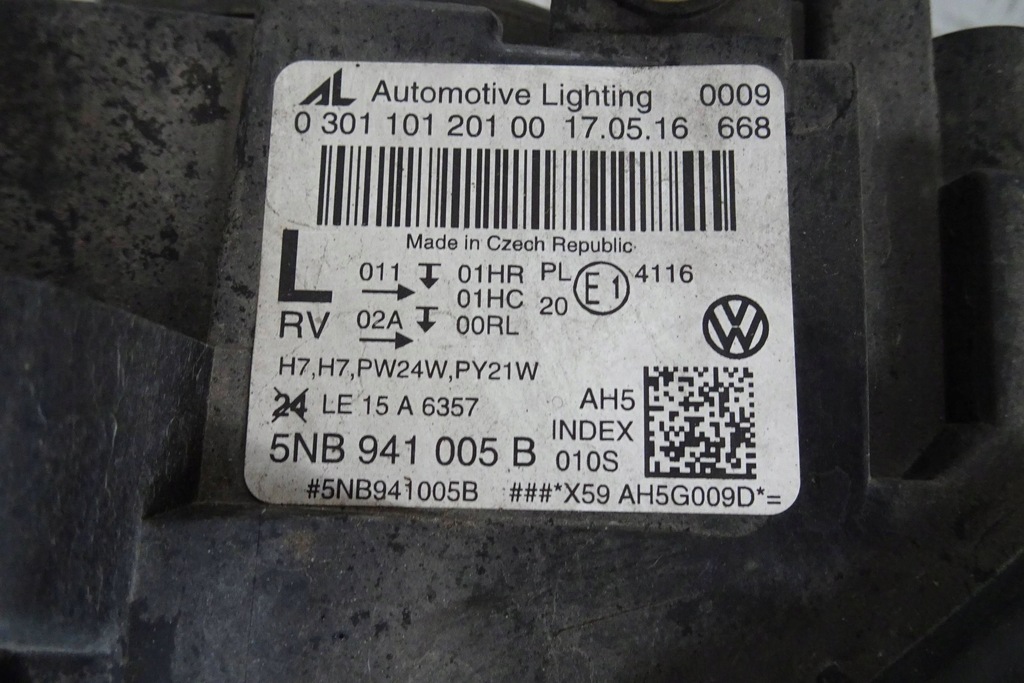 фото №7, Vw tiguan ii - лампа ліва 5nb941005b