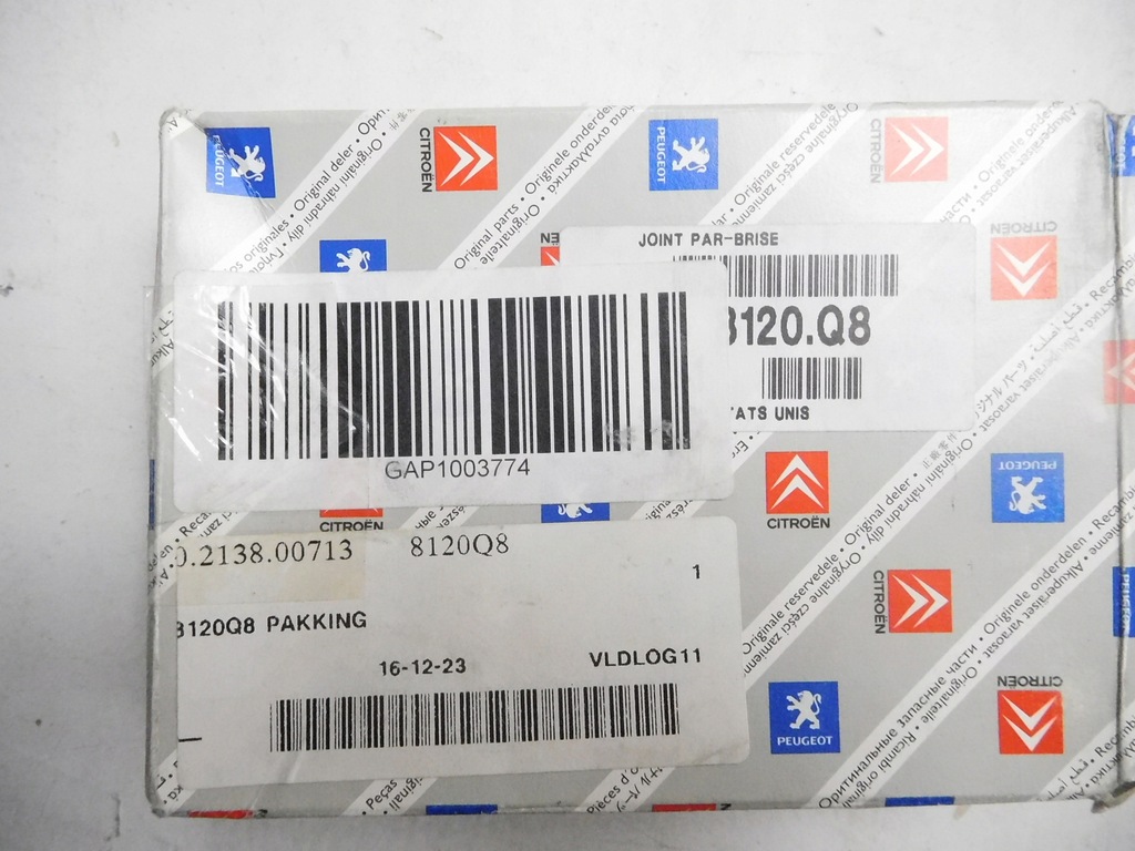 фото №6, Прокладка скло передньої citroen c6 8120q8