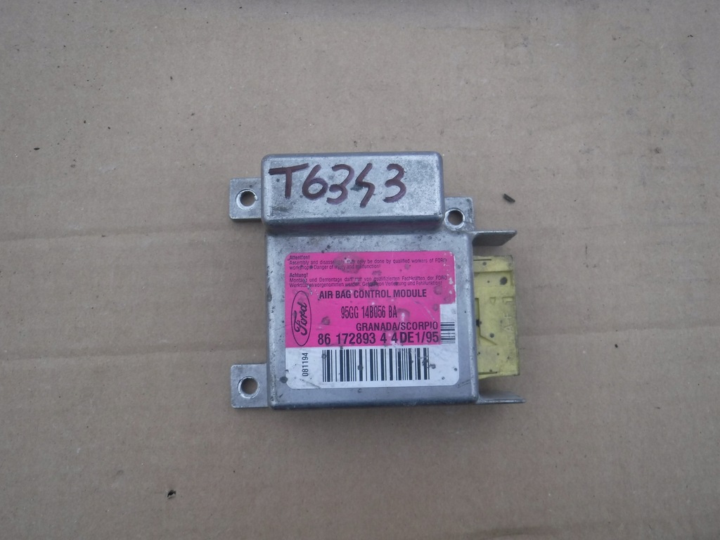 фото №1, Модуль подушка безопасности ford scorpio mk2 95gg-14b056ba