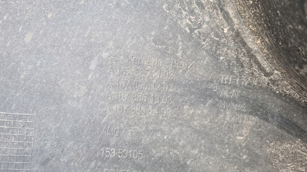 фото №13, Mercedes gle w167 v167 19-23 suv amg бампер задня org